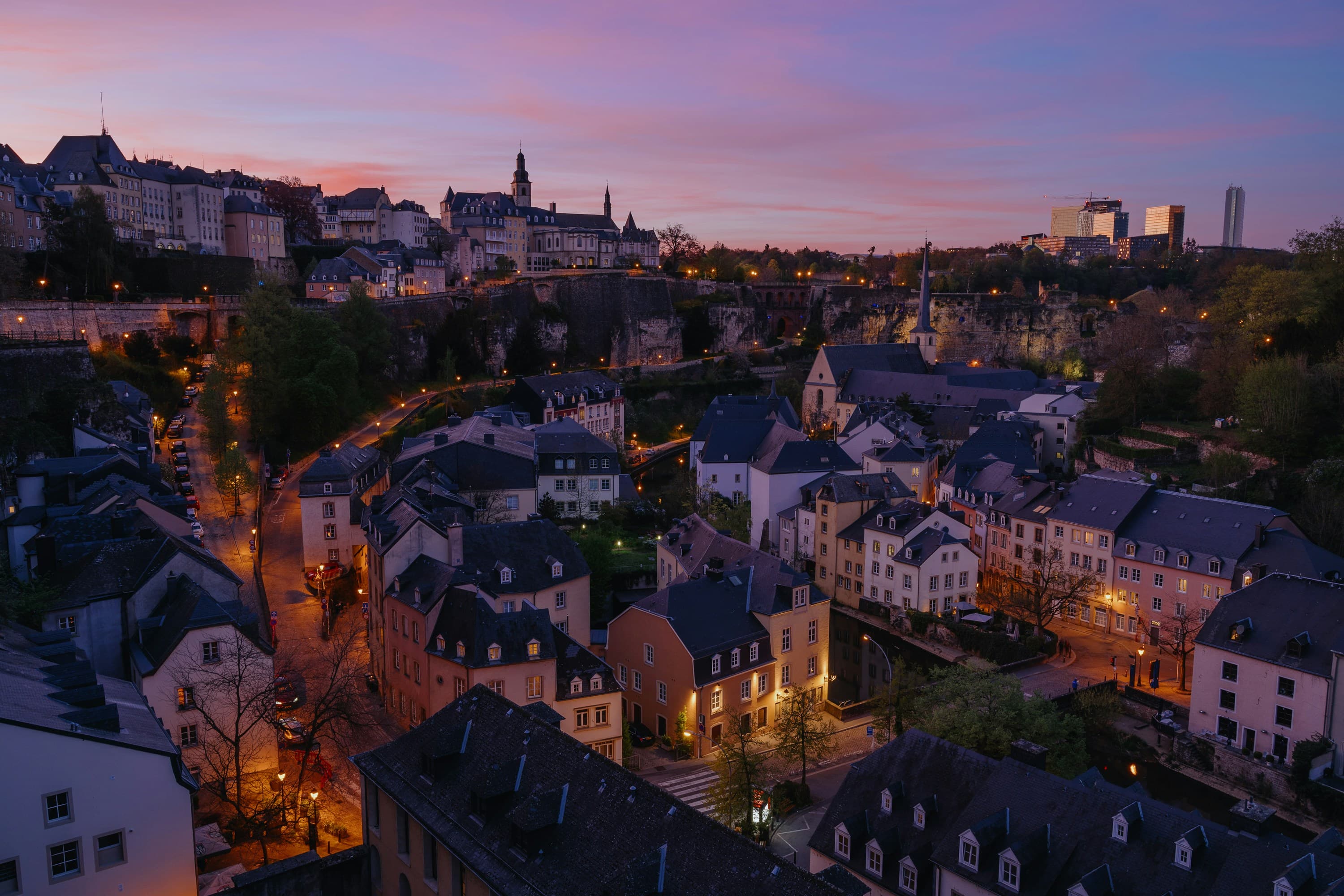 Business aviation at airports in Luxembourg